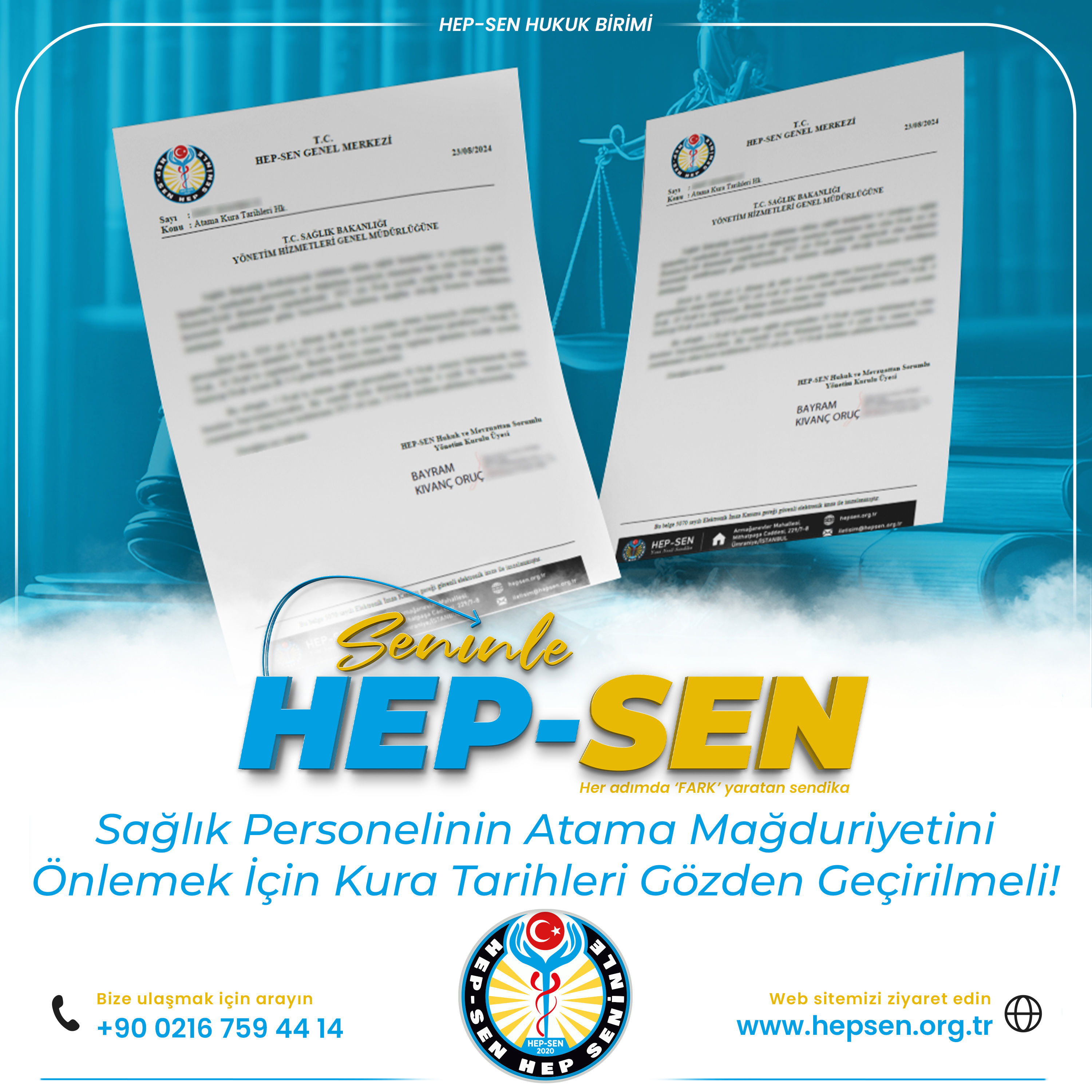 Sağlık Personelinin Atama Mağduriyetini Önlemek İçin Kura Tarihleri Gözden Geçirilmeli!